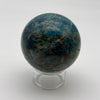Blue Apatite Crystal Sphere