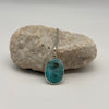 Larimar Sterling Silver Crystal Pendant