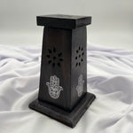 Wooden incense small tower