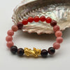 Mens Awaken Fire and Focus Crystal Bracelet
