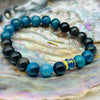 Men’s Communication Crystal Gemstone Bracelet Bracelet