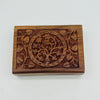 Wooden Carved Wealth Box with Tree of Life