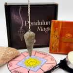 Shaman Magical Labradorite Pendulum kit