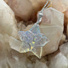 Jelly Opal Star Wire Wrap Pendant