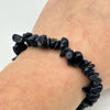 Blue Goldstone Chip Crystal Bracelet Crystal Bracelet