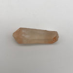 Clear Quartz Crystal with Tangerine Tinge