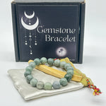 Large Jadeite Genuine Gemstone Bracelet