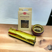 Red Pure Brass Charcoal Frankincense Resin Burner Kit
