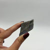 Polished Purple Labradorite Slab from Madagascar Crystals
