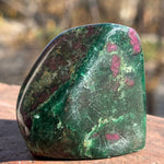 Ruby Corundum in Chrome Verdite