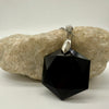Black Obsidian Hexagonal Pendant - Protection