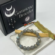 Large Labradorite Crystal Gemstone Bracelet