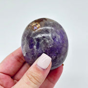 Amethyst Crystal Palm Piece