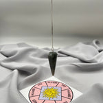 Pendulum - Moss Agate Crystal