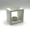 White Wooden Oil Burner