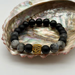 Eye of Horus Protection Crystal Bracelet for Men