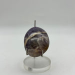 Chevron Amethyst Palm Piece