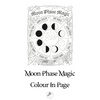 Moon Phase Magic Adult Colouring In downloads
