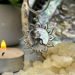 Enlightenment & Compassion Moonstone Sterling Silver Pendant