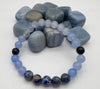 Shimmering Moonlight Crystal Bracelet-17cm