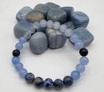 Shimmering Moonlight Crystal Bracelet-17cm