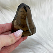 Smoky Quartz Crystal Flame