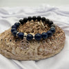 Men’s Crystal Bracelet: Wiccan High Priest - 18cm