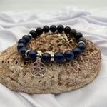 Men’s Crystal Bracelet: Wiccan High Priest - 18cm