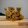 Pair Of Gold Chi Lins