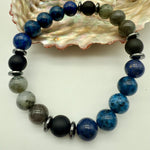 Mens Crystal Bracelet of High Minded Intuition