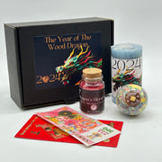 Wood Dragon 2024 Candle for Career and Business Luck Activation Kit