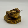 Brass Money Frog