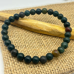Bloodstone Crystal Bracelet 8mm