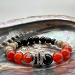 Mens Creative Balance Crystal Bracelet 18cm