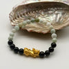 Wealth and Protection Crystal Bracelet  - Jade - Pi Yao - Black Tourmaline