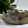 Handof Hamsa With Mother Of Pearl Sterling Silver Pendant Pendants
