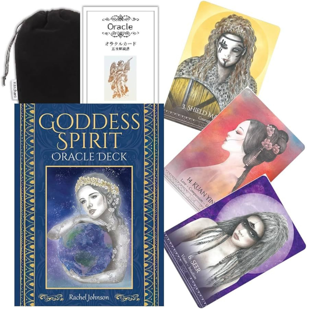 Goddess Spirit Oracle Deck by Rachel Johnson – The Crystal Spirits