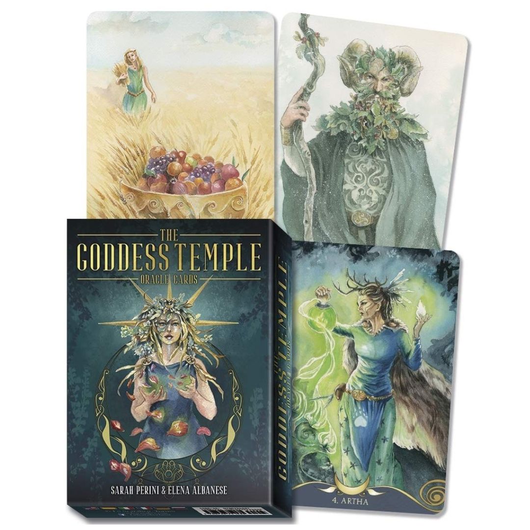 The Goddess Temple Oracle Cards By Sarah Perini & Elena Albanese – The 