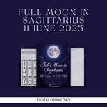Full Moon in Sagittarius June 2025 Download