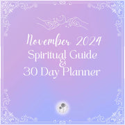 November 2024 30 Day Spiritual Guide and Monthly Planner