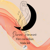 Divine Feminine Fire Carnelian Mala Kit