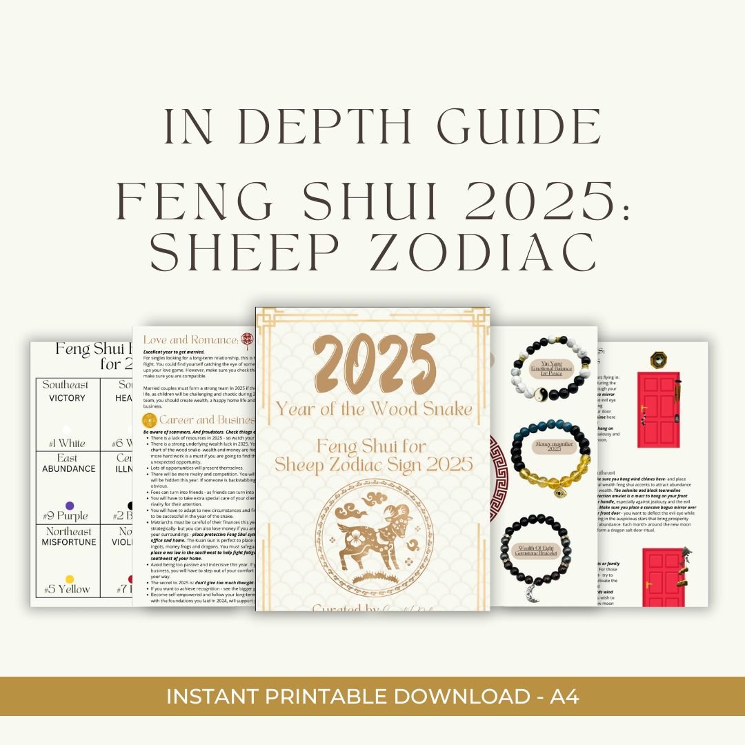 Feng Shui for the Sheep Zodiac Sign 2025 The Crystal Spirits