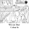 Wiccan Altar Adult Colour In