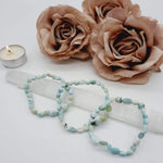 Larimar Nugget Gemstone Bracelet