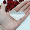Small Selenite Heart Crystals
