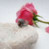Sterling Silver Detailed Smoky Quartz Crystal Ring Sterling Silver Rings