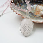 Rose Quartz Crystal Wire Wrap Pendant