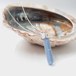 Connect with the Angelic Realm Angelite Crystal Pendant from India