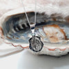 Black Rutile Sterling Silver Crystal Pendant