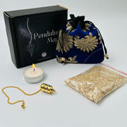 Petite Brass Bullet Shaped Pendulum Kit